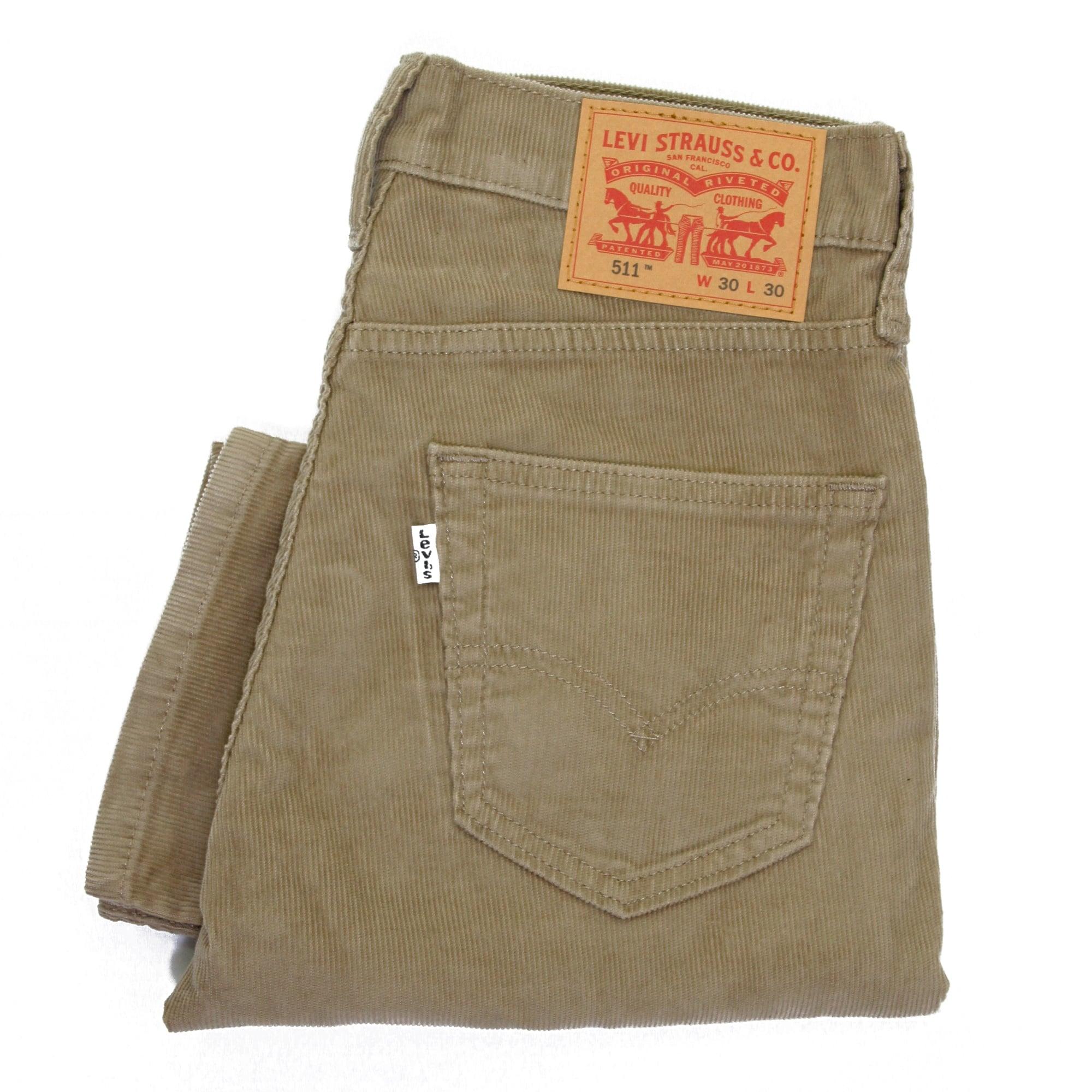 levi's mens corduroy trousers